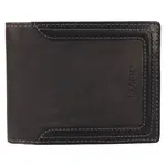 Pánska kožená peňaženka Lagen Vitor - čierna