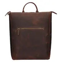 Kožený batoh HGL City - hnědá