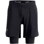 Swix PACE HYBRID Pánské běžecké kraťasy, černá, velikost