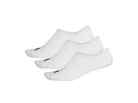 adidas NO-SHOW SOCKS - 3 PAIRS L WHITE/WHITE/WHITE