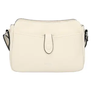 Kožená dámská crosbody kabelka Katana Rezza - béžová