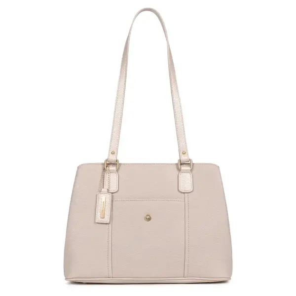 Dámská elegantní kabelka Hexagona Anais - zlato-šedá