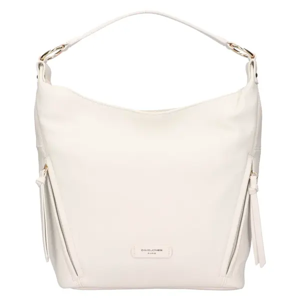 Dámská kabelka David Jones Lóa - krémová