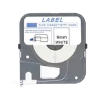 Max LM-309W, 9mm x 8m, bílá kompatibilní páska