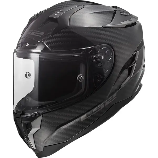 Moto přilba LS2 FF327 Challenger C Carbon Solid Black XXS (51-52)