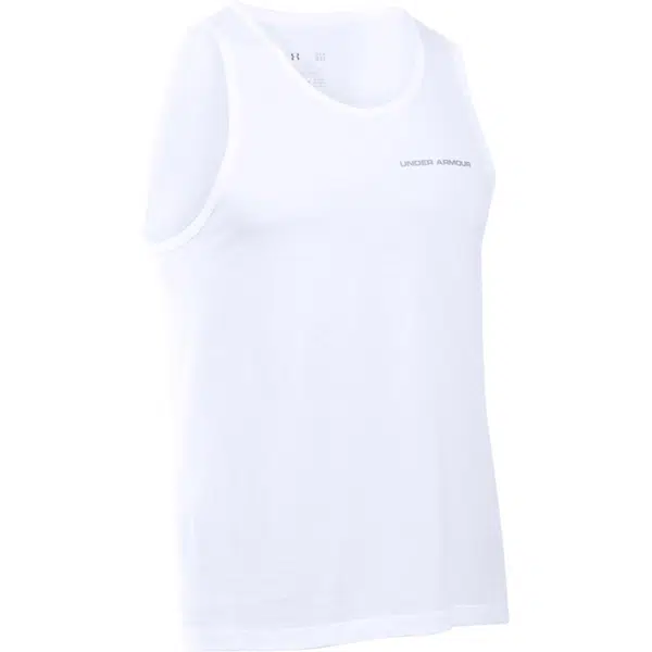 Pánské tílko Under Armour Charged Cotton Tank Solitude S