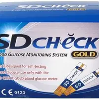 Sd-check GOLD Testovací proužky pro glukometry 50 ks