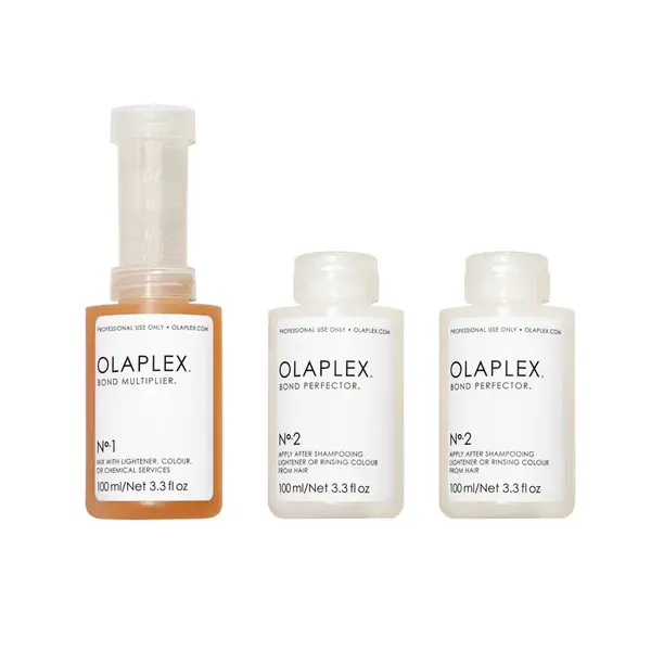 Olaplex Sada pro barvené nebo chemicky ošetřené vlasy (Traveling Stylist Kit) 3 x 100 ml