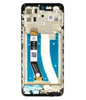 LCD + dotyk + přední kryt pro Motorola Moto G32, black