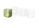 Nouveau svícen na čajovou svíčku, zelený - Philippi