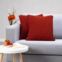 Super strečové potahy NIAGARA cihlová povlaky na polštářky 2 ks ( 40 x 40 cm)