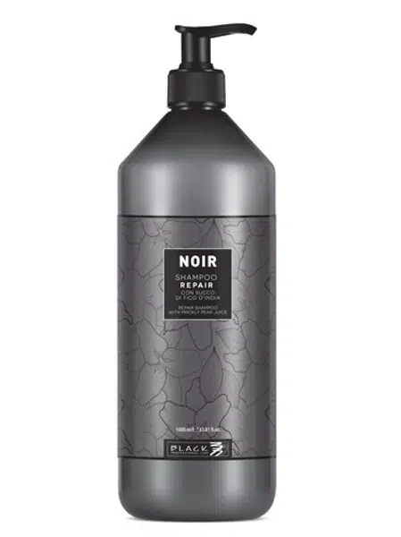 Obnovující šampon pro poškozené vlasy Black Noir Repair - 1000 ml (250022) + dárek zdarma