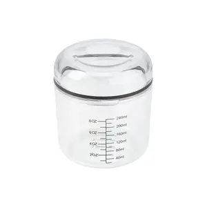 Shaker, odměrka a miska Sibel 3v1 - 240 ml (0099852) + dárek zdarma