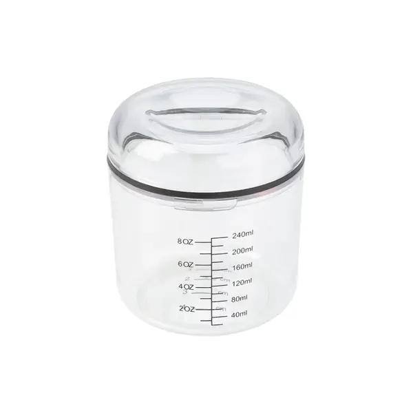 Shaker, odměrka a miska Sibel 3v1 - 240 ml (0099852) + dárek zdarma