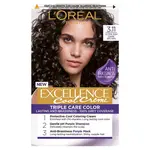 Permanentní barva Loréal Excellence Cool Creme 3.11 ultra popelavá tmavá hnědá - L’Oréal Paris + dárek zdarma
