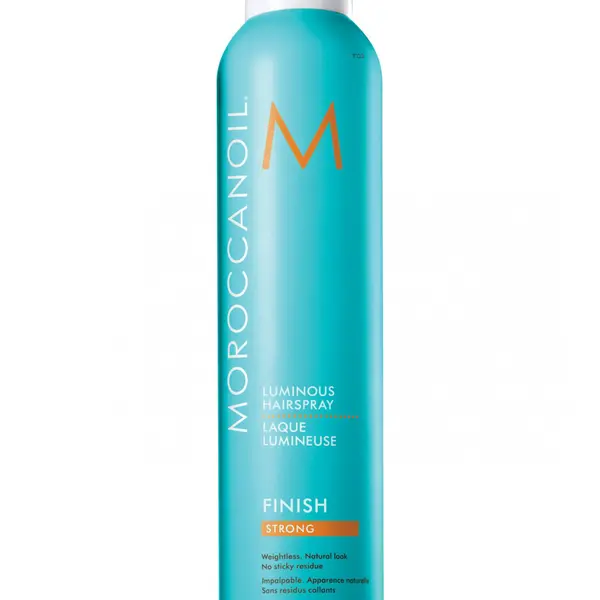 Lak na vlasy se silnou fixací Moroccanoil Finish Strong - 330 ml (MO-SHS330, MHSS330) + dárek zdarma