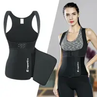 Fitness korzet inSPORTline Corbeam černá S
