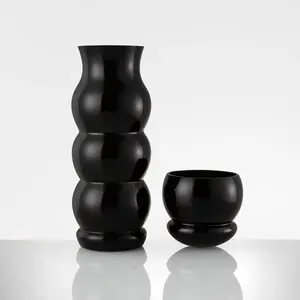 KARAFA černá - edice BUBBLES - Lukáš Houdek