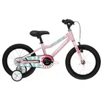 Dětské kolo Kross Mini 4.0 16" - model 2025 9" (90-130 cm) růžová / seledynová / růžová / lesk