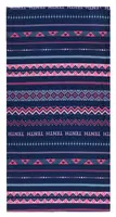 Husky Printemp UNI, pink triangle stripes multifunkční šátek