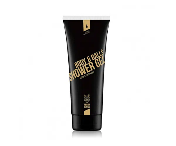 Pánský sprchový gel Angry Beards Body  a  Balls Shower Gel Urban Twofinger - 230 ml (8594205592160) + dárek zdarma