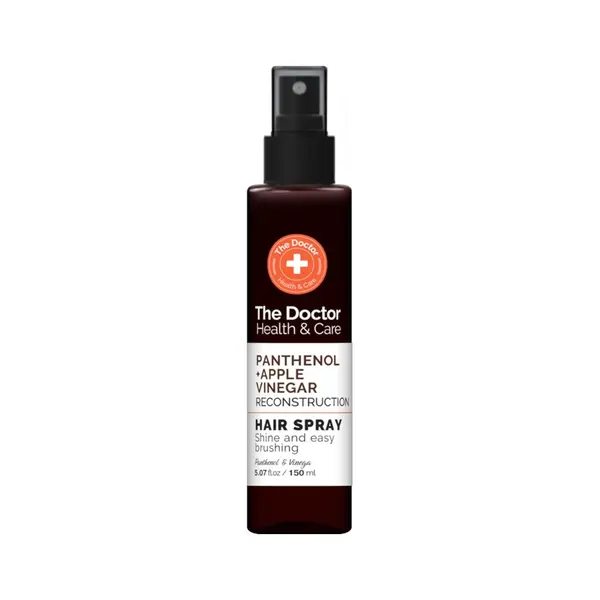 Hydratační sprej pro snadné rozčesávání vlasů The Doctor Panthenol + Apple Vinegar Spray - 150 ml