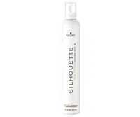 Pěna pro flexibilní fixaci vlasů Schwarzkopf Professional Silhouette Invisible Hold Mousse - 500 ml (2804904) + dárek zdarma