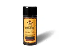 Pudr pro zakrytí řídnoucích vlasů Barbertime Hair Building Keratin Fiber - 21 g, černý - Pirates of the Barbertime + dárek zdarma
