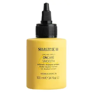Vyhlazující sérum pro nepoddajné vlasy Selective Professional OnCare Smooth Treatment - 100 ml + dárek zdarma