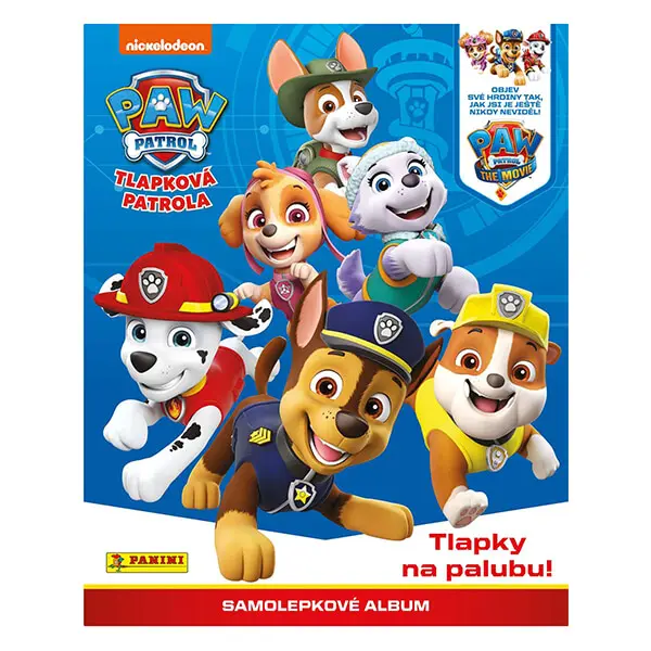 Tlapková patrola 4. série - album na samolepky