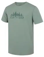 Husky Mertis M XXL, faded green Pánské triko