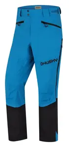 Husky Kippe M S, blue/black Pánské hardshell kalhoty