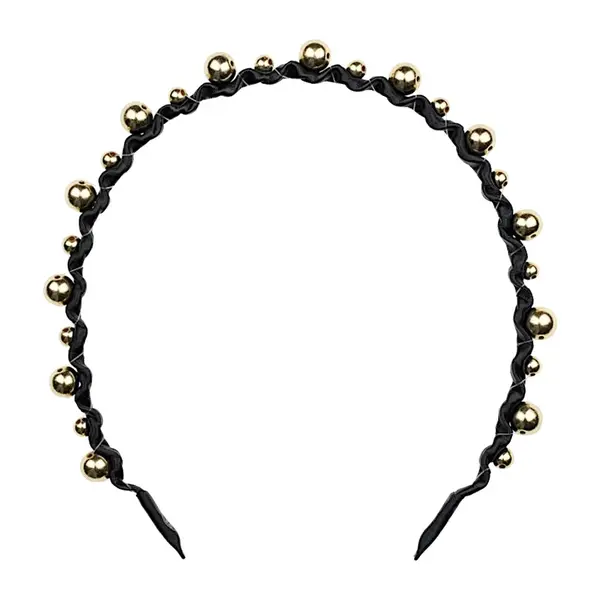 Čelenka do vlasů Invisibobble Hairhalo Black Time To Shine You Are A Star - černá + dárek zdarma
