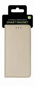 Smart Magnet flipové pouzdro pro Nokia 2.1, gold