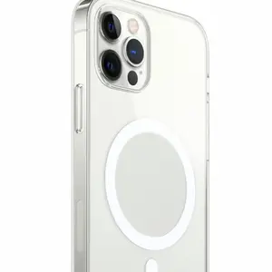 Ochranné pouzdro Swissten Clear Jelly MagStick pro Apple iPhone 14 Plus, transparentní