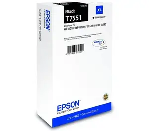 Epson T7551 XL C13T75514N černá (black) originální cartridge