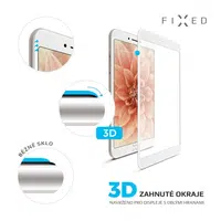 Tvrzené sklo FIXED Full-Cover pro Apple iPhone 7 Plus / 8 Plus, bílá