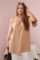 Španělská halenka s volánky na velbloudím rukávu