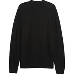 GAP V-WARMEST CREW Pánsky sveter, čierna, veľkosť