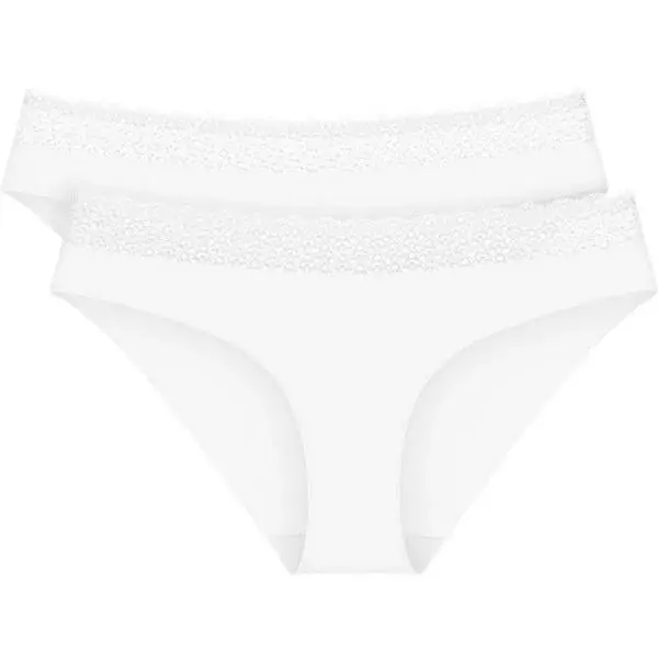 TRIUMPH FEEL OF MODAL 2P Dámske nohavičky, biela, veľkosť
