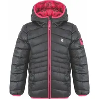 LOAP INTERMO Detská zimná bunda, tmavo sivá, veľkosť 146-152
