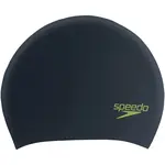 Speedo LONG HAIR CAP JU Juniorská plavecká čiapka, čierna, veľkosť