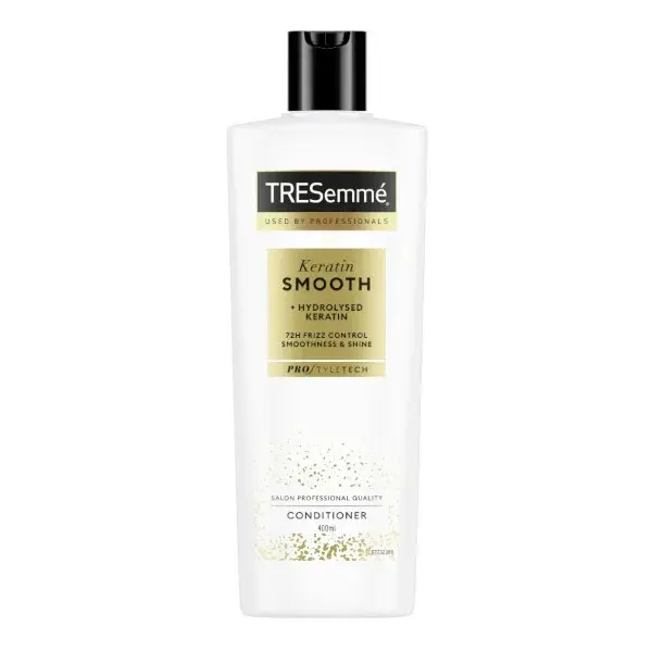 TRESemmé Kondicionér s keratínom pre hladké vlasy bez krepovateniu Keratin ( Smooth Conditioner) 400 ml