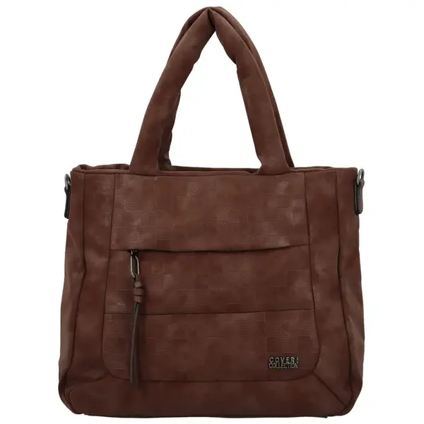 Dámska kabelka do ruky coffee - Coveri Natani