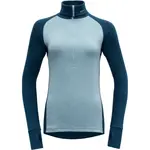 Devold EXPEDITION Dámsky dvojvrstvový rolák, tmavo modrá, veľkosť