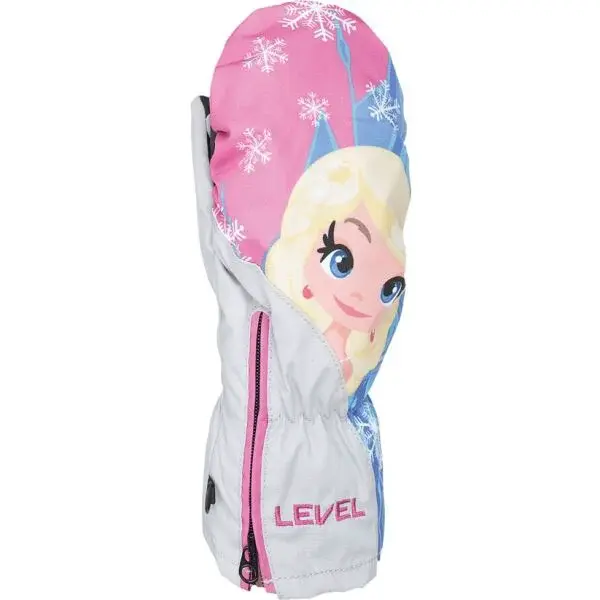 Level LUCKY MITT JR Detské lyžiarske rukavice, mix, veľkosť 2