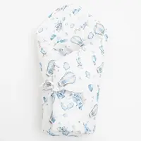 NEW BABY WRAP Detská zavinovačka, biela, veľkosť