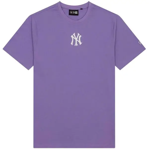 New Era NEW YORK YANKEES MLB Pánske tričko, fialová, veľkosť