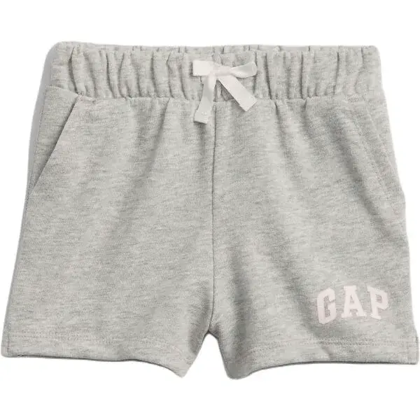 GAP LOGO Dievčenské šortky, sivá, veľkosť 5Y
