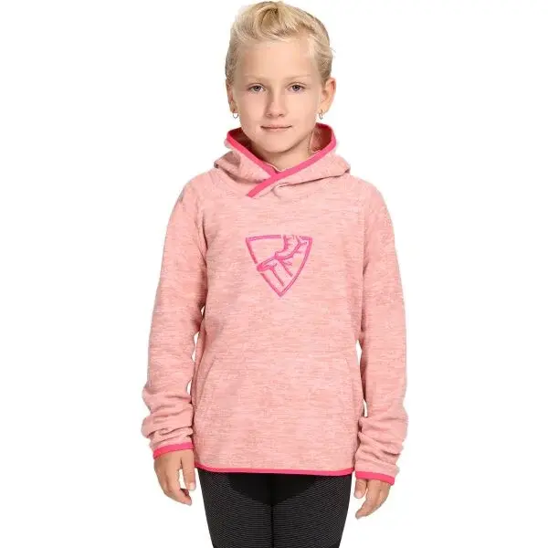 KILPI FLOND Dievčenská mikina, ružová, veľkosť
